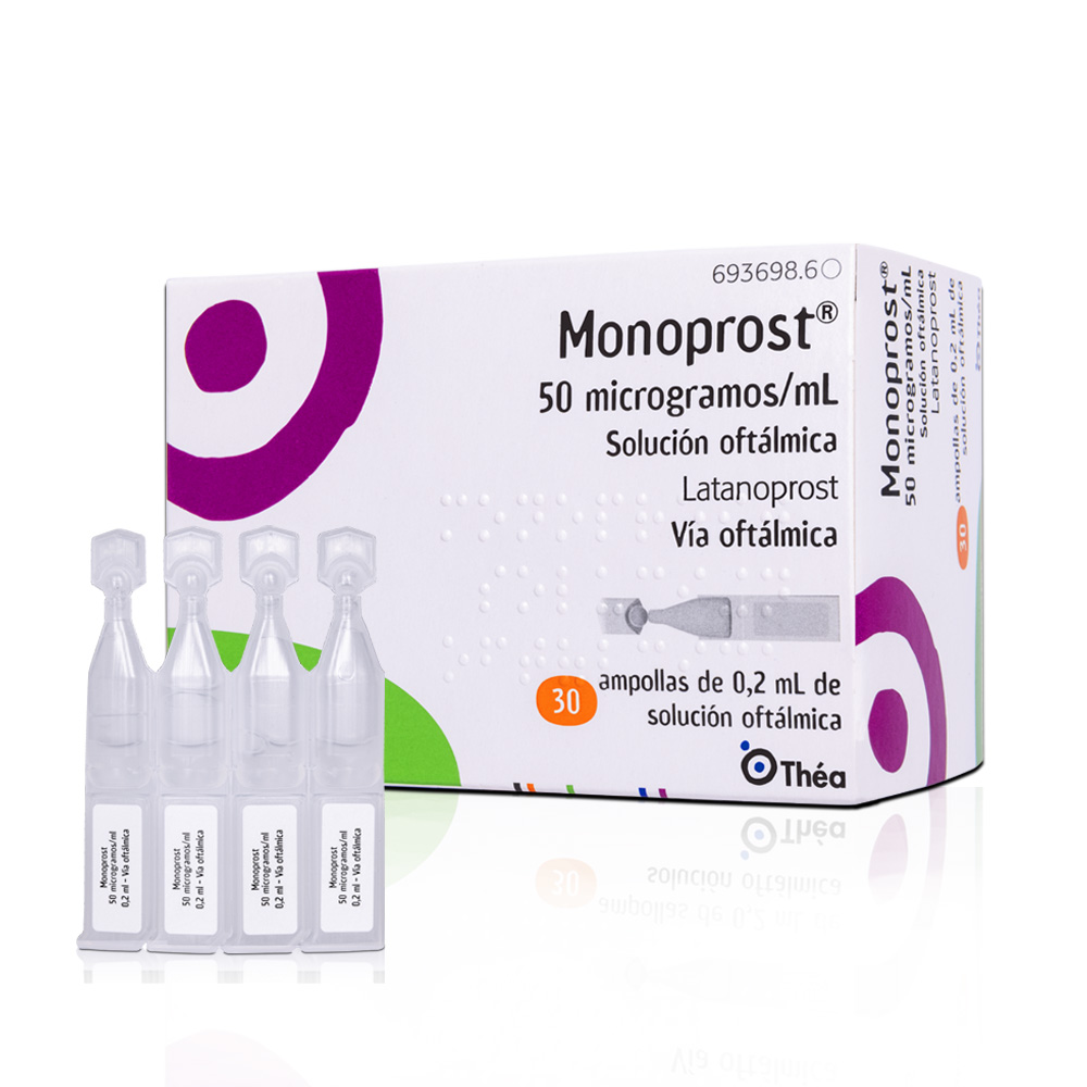 MONOPROST 50 MCG/ML SOL. OFT. AMP. X 0.2 ML X UD THEA PHARMA