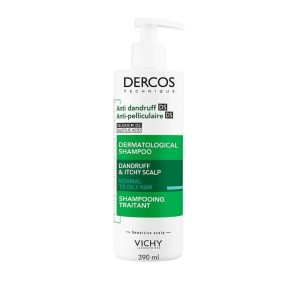 DERCOS SHAMPOO ANTICASPA CABELLO NORMAL A GRASO X 390ML