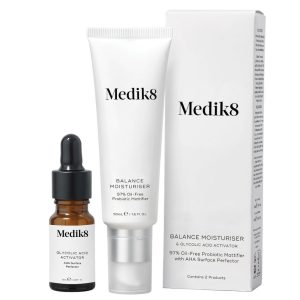 MEDIK8 BALANCE MOISTURISER & GLYCOLIC ACID X 50ML