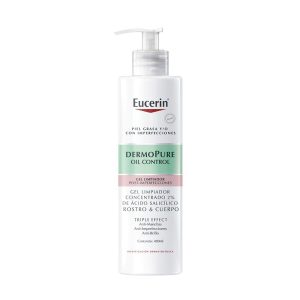EUCERIN DERMOPURE GEL LIMPIADOR CONCENTRADO TRIPLE EFFECT 400ML