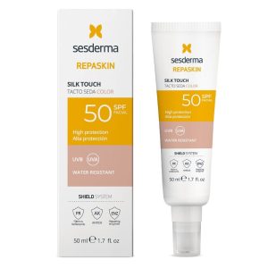REPASKIN FACIAL SPF50 COLOR TACTO SEDA X 50ML
