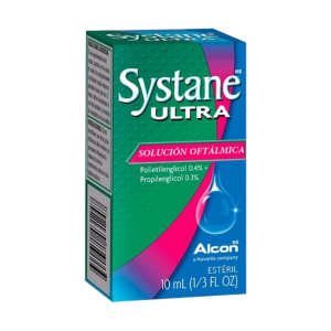 SYSTANE ULTRA SOL. OFT. CAJA FRASCO GOTERO X 10 ML ALCON