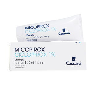 MICOPIROX 1% CHAMPU TUBO X 100 ML CASSARA