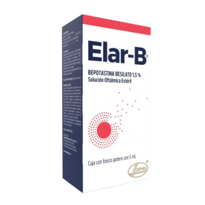 ELAR-B 1.5% SOLUCIÓN OFTÁLMICA FRASCO X 5 ML SOPHIA